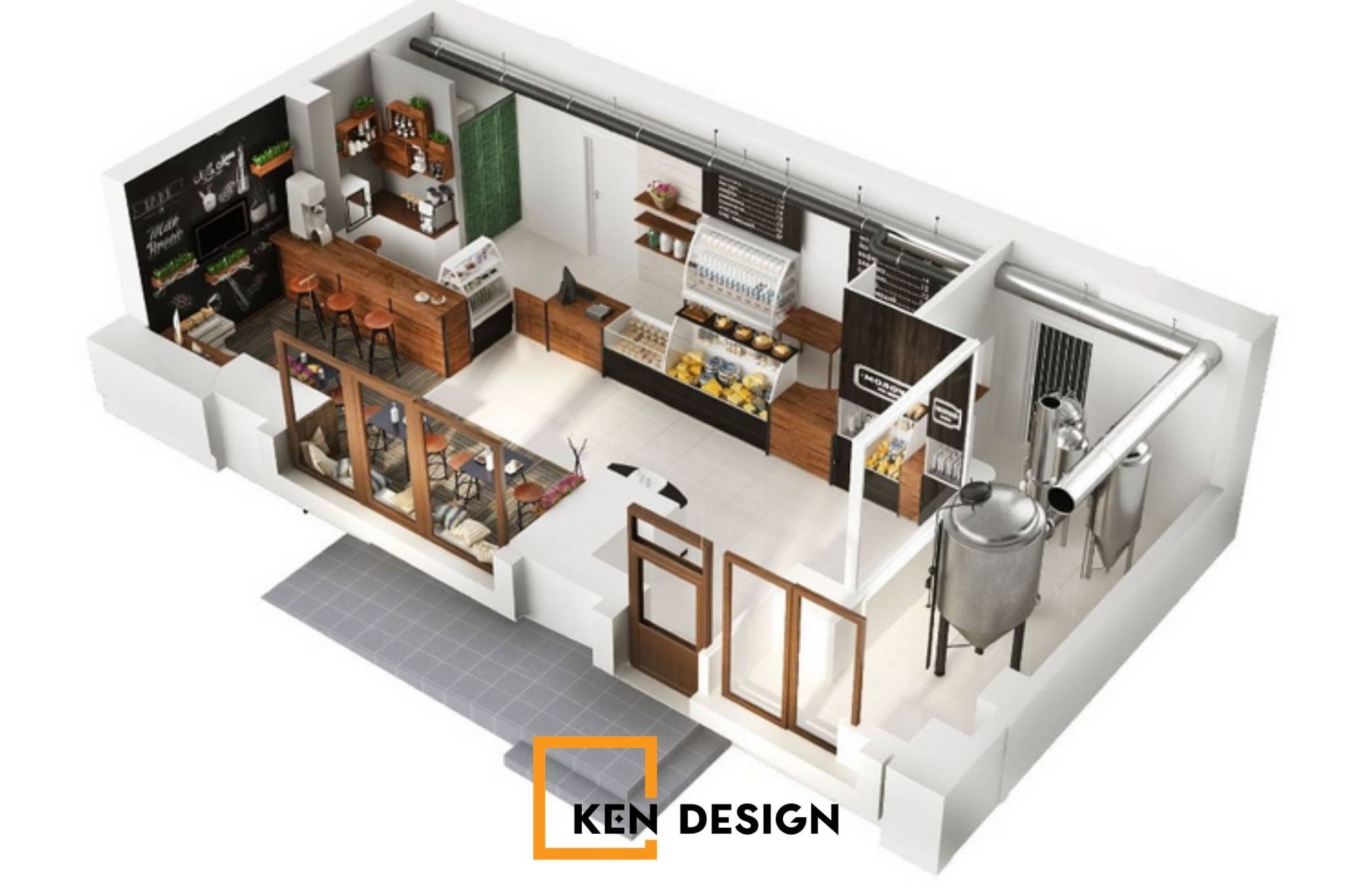 Tư duy đúng khi thiết kế quán cafe ngân sách thấp